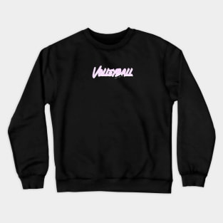 Volleyball Girls Crewneck Sweatshirt